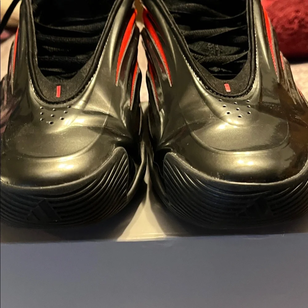 adidas Athletic Shoes Black Red - Picture 9 of 10
